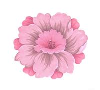 Tapis de sol doux et confortable avec fond antidérapant en caoutchouc pour salle de bain, cuisine, entrée, salon et buanderie (dégradé rose)