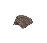 Tapis de sol effet bois carré 50,8cm