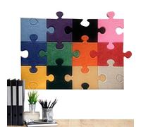 Tapis de sol emboîtables Décoration Maison Inventive Confortable | Tapis Sol En Feutre 12 Pièces Bébé Carrés Arc-En-3D Pour Bébés Rampants Chambre Bébé Chambre Salle De Jeux