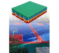 Tapis de sol emboîtables pour terrains de sport, antidérapants et durables, design modulaire pour une installation facile