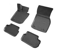 Recambo Tapis de sol en caoutchouc pour Mini Cooper 2014-2024 Toutes | Ajustement parfait par scan 3D - Bord haut qui retient l'eau et la saleté en toute sécurité - Caoutchouc TPE - Antidérapant