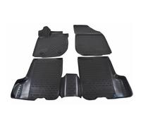 Tapis De Sol En Caoutchouc 3D - J&J AUTOMOTIVE - Dacia Sandero 2012-2020 - Noir - Sur Mesure - Antidérapant