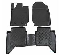 Tapis De Sol En Caoutchouc 3D - J&J AUTOMOTIVE - Ford Ranger T6 2012-2023 - Noir - Sur Mesure - Antidérapant