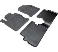 tapis de sol en caoutchouc 3D pour Ford Focus I | année 1998-2004 | ajusté avec bordure