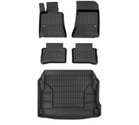 Tapis de sol en caoutchouc 3D pour Mercedes CLS C218 Berline 2010-2017