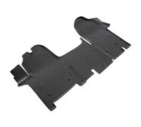 RECAMBO Lot de tapis de sol en caoutchouc 3D, adaptés pour Opel Movano B, année de construction 2010-2021, banquette 3, tapis de sol sur mesure avec bord 3D haut, antidérapants, peu odorants