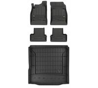 Tapis de sol en caoutchouc 3D SET pour Chevrolet Cruze 1 Berline 2008-2016