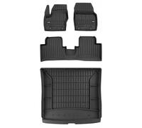 Tapis de sol en caoutchouc 3D SET pour Ford Grand C-Max 2010-2019