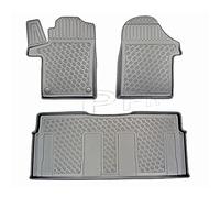 Tapis de sol en caoutchouc de qualité supérieure pour Mercedes EQV 300 (Electric) / eVito (Electric) à partir de 2020, Tapis de Coffre