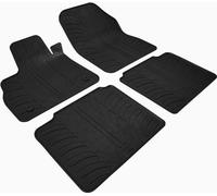 Set tapis de caoutchouc compatible avec Renault Espace 2015- (T profil 4-pièces + clips de montage)