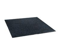 Tapis de sol en caoutchouc, HMS POS15 Noir 100x100 cm Unisex