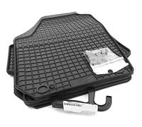 Tapis de Sol En Caoutchouc Original Qualita Et Pieds En Caoutchouc Tapis 4 Pièces Noir Neuf