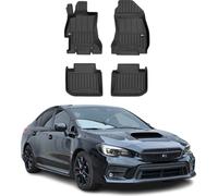 Tapis de sol en caoutchouc pour Subaru Impreza IV 2011-2018 OMAC 3D Noir Premium