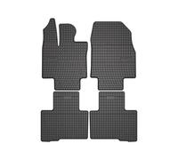 Tapis de sol en caoutchouc pour Toyota Highlander IV dès 2019 4 pièces Noir