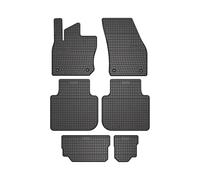 Tapis de sol en caoutchouc Volkswagen Tayron dès 2024 6 pièces Noir SolidPRO
