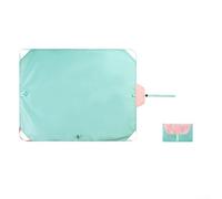 Tapis de sol en corde 600D imperméable pour escalade et alpinisme en plein air (vert)