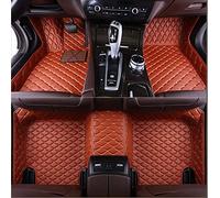Tapis de Sol en Cuir pour Voiture, pour Audi A8(4seats) 2011-2017 Couverture Complète Antidérapant Imperméable Voiture Tapis, Voiture Accessoires,Brown