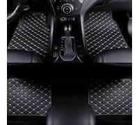 Tapis de Sol en Cuir pour Voiture pour Range Rover Vogue L405 2013-2021, Ensemble en Cuir PU Imperméable ToutesLes Intempéries Tapis Sol Moquettes