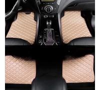 Tapis De Sol en Cuir PU pour Lamborghini Gallardo LP 560-4 Spyder 2009 2010 2011-2013 - Anti-PoussièRe, ImperméAbles Et AntidéRapants - pour Un Confort De Conduite Optimal,Beige