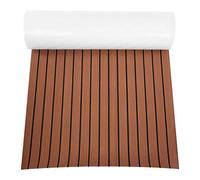 Tapis de Sol en Mousse EVA pour Bateau, EVA Antidérapant Planche Teck Tapis de Yacht Auto-adhésif EVA Tapis de Bateau de Feuille DIY de Bateau de Mousse de Eva pour Bateau Pont Sol Voiture RV