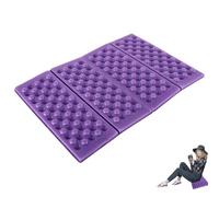 Tapis de sol en mousse pour siège extérieur | Coussin portable pour camping, pique-nique, randonnée et voyage | Mousse semi-rigide imperméable, confortable et résistante aux chocs.