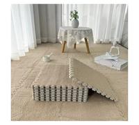 Tapis de Sol en Mousse Puzzle Moelleux Tapis Puzzle en Peluche Douce, Carreaux de Sol Mousse EVA emboîtables, antidérapant, Lavable, for Salon et Chambre à Coucher, 8/16 pièces(Color 5,16Pcs)