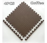 Tapis De Sol En Polymères Antidérapants Pour Dehors,Protection Oligscalp Mars,Yoga,Fitness,Épissage,Épais,Chocs,Entraînement En Salle,30x30cm,16 Pièces - Type Coffee-4pcs-30x30cm