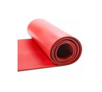 Tapis de sol en rouleau en caoutchouc, Coussin isolant haute tension 3 mm 6 kV multicolore, plusieurs tailles for sous-station de distribution(Red,100x800x0.3cm)