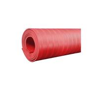 Tapis de sol en rouleau en caoutchouc, Tapis isolant en caoutchouc 3 mm 6 kV multicolore 100 x (500-800) cm(Red,100x500cm/3.3x16.4ft)