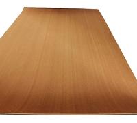 Tapis de sol en teck, EVA imperméable, design autocollant, marron