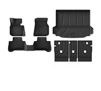 Tapis De Sol en TPE Doublure De Coffre Toutes Saisons Protection De Dossier pour X3 X4 2018-2024 WEFOLCC(TPE Full Set)