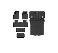 Tapis de Sol en TPE for Tesla Model Y Juniper 2025, Design Durable, imperméable, for Bagages, Tapis de Coffre, Accessoires(Style 4,Left Hand Drive)