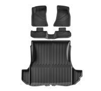 Tapis De Sol en TPE pour Coffre Protection De Coffre Gouvernail Gauche pour Dodge pour Challenger RWD Version Américaine 2011-2023 WEFOLCC(LHD 4PCS)