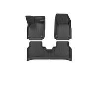 Tapis De Sol En TPE Pour VW ID4 CROZZ 2021-2025, Tapis De Coffre, Tapis De Coffre, Tapis De Dossier, Accessoires, Toutes Saisons, Imperméables Tapis De Sol Voiture Tous Temps(NOIR 2)