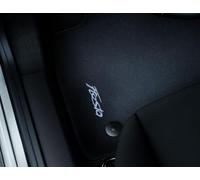 Tapis de Sol en Velours Avant Noir pour Ford Fiesta 09/2008-06/2017