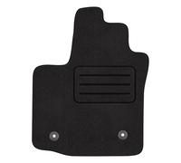 Tapis de sol en velours côté conducteur pour Dacia Dokker (à partir de 2012) - 1 pièce - Ajustement parfait