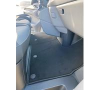 Tapis de sol, en velours fin et épais, 1 pièce, noir, pour VW New Transporter à partir de 2025 (T7 T8) 3 places