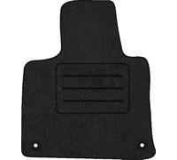 Tapis de sol en velours pour Citroën C4 Picasso II, conducteur, noir