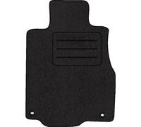 Tapis de sol en velours pour Honda CR-V IV conducteur, noir