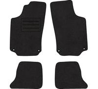 Tapis de sol en velours pour Opel Combo C, noir