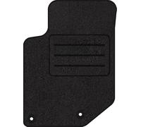 Tapis de sol en velours pour Opel Corsa F, conducteur noir