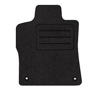 Tapis de sol en velours pour Peugeot 408 conducteur, noir