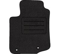 Tapis de sol en velours pour Toyota AYGO II conducteur, noir