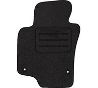 Tapis de sol en velours pour Volkswagen Golf VI, conducteur noir