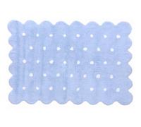Tapis De Sol Enfant 120x160 Cm Biscuit Bleu Ciel