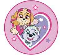 Tapis de sol enfant Paw Patrol rond Ø 80 cm Doux antidérapant Pat' Patrouille
