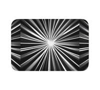 Tapis de sol épais antidérapant YYHWHJDE A Beam of Light Prints antidérapant, facile à nettoyer, durable, résistant à la décoloration, parfait pour les toilettes et la salle de bain, 60 x 40 cm