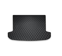 Tapis De Sol Et Coffre pour Kia pour Rio 4 K2 2022 2021 2020 2019 2018 2017 - Accessoires Ensemble Complet (rangées Avant et arrière)(Trunk Black)