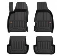 Tapis de sol et de porte en caoutchouc pour Audi S4 B7 2006-2008 3D TROUGH