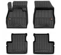 Tapis de sol et de porte en caoutchouc pour Nissan Micra K13 2010-2016 3D TROUGH